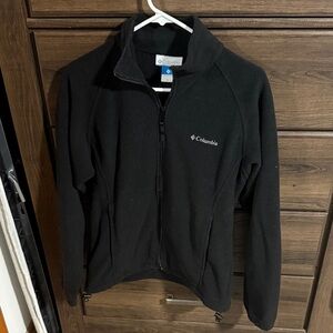 Columbia Black Full-Zip Fleece Jacket